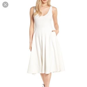 Leith by Nordstrom White Dress